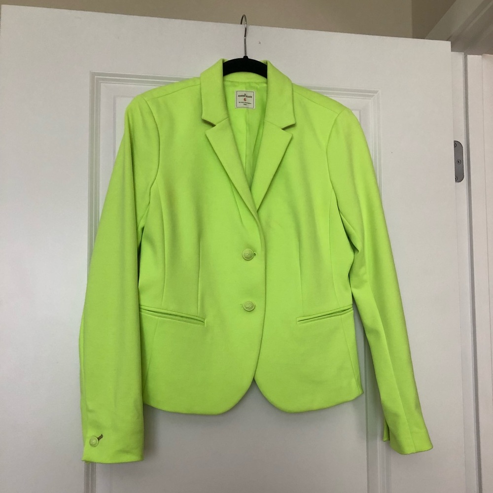 Gap neon green blazer